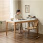 Adelyn Dining Table 1.2m - Oak (Sintered Stone) - 12