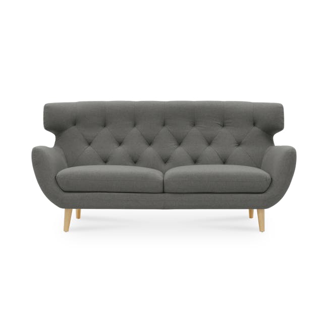 Agatha 3 Seater Sofa - Granite Grey - 0