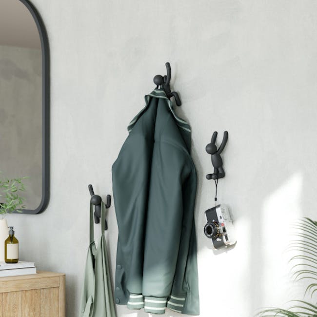 Door Hooks Dark Grey Coat Hooks Umbra Buddy Wall Umbra Over The