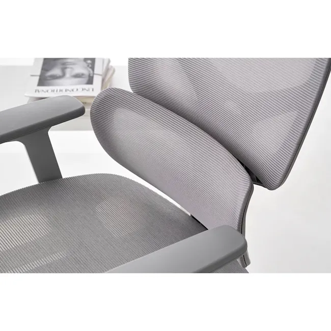 Aero High Back Office Chair - Grey - 4