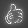 Yellowpop x Disney Glove Thumb Up Small LED Neon Sign - 2