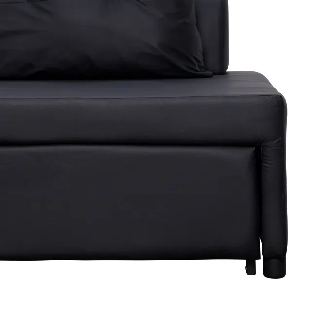 Telis Lounge Sofa Bed - Black (Pet Friendly) - 9
