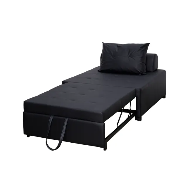 Telis Lounge Sofa Bed - Black (Pet Friendly) - 8