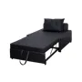Telis Lounge Sofa Bed - Black (Pet Friendly) - 7