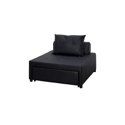 Telis Lounge Sofa Bed - Black (Pet Friendly)