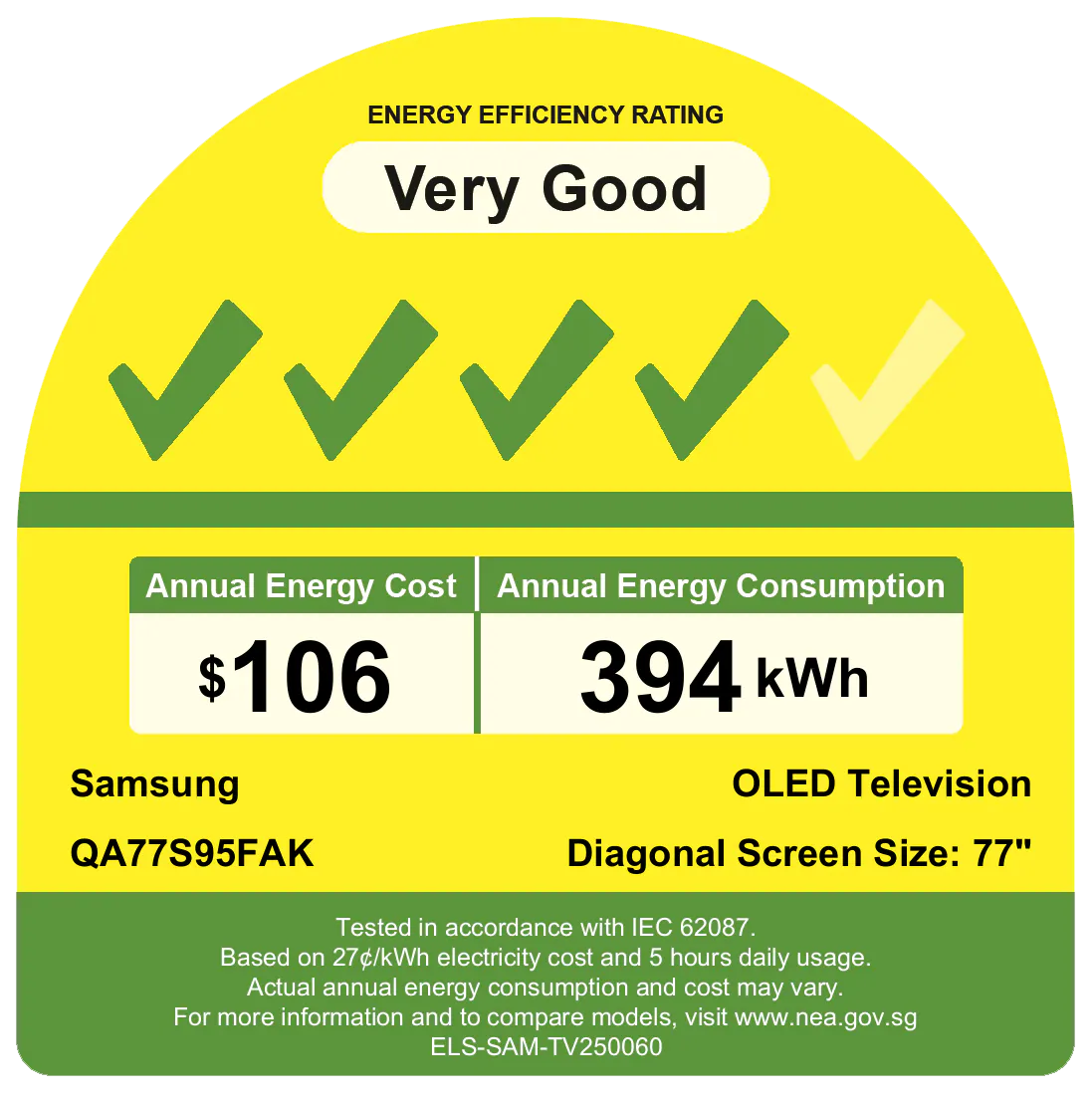 77" OLED S95F 4K Samsung Vision AI Smart TV (2025) - 17