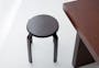 Manny Stackable Stool -  Deep Brown - 2