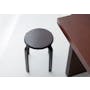 Manny Stackable Stool -  Deep Brown - 2
