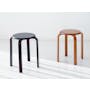 Manny Stackable Stool -  Deep Brown - 3