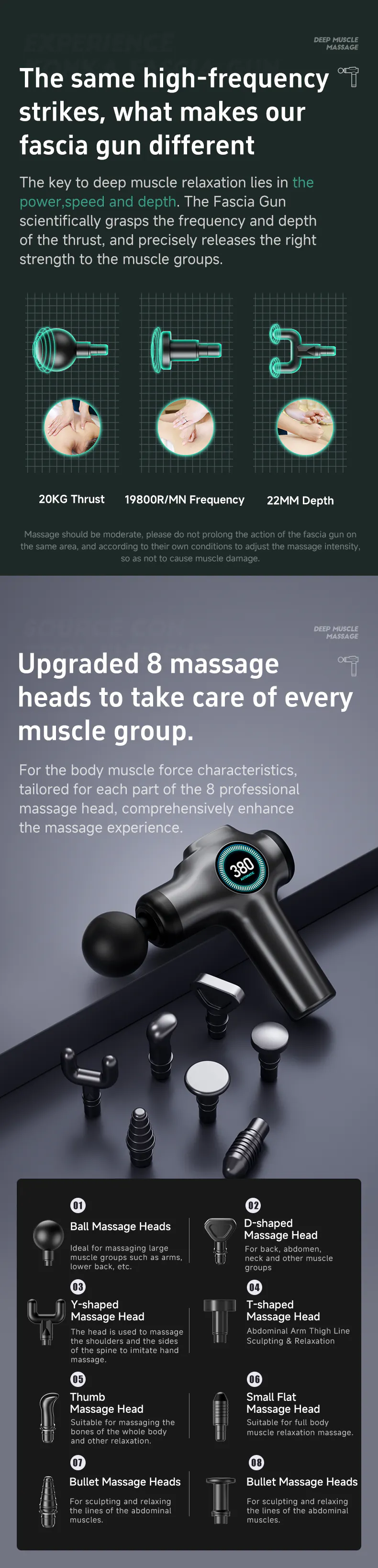 OTO S-Gun Portable Massager Black (SG-300) - 9