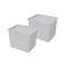 IFAM Toy Storage Box with Cover - Grey