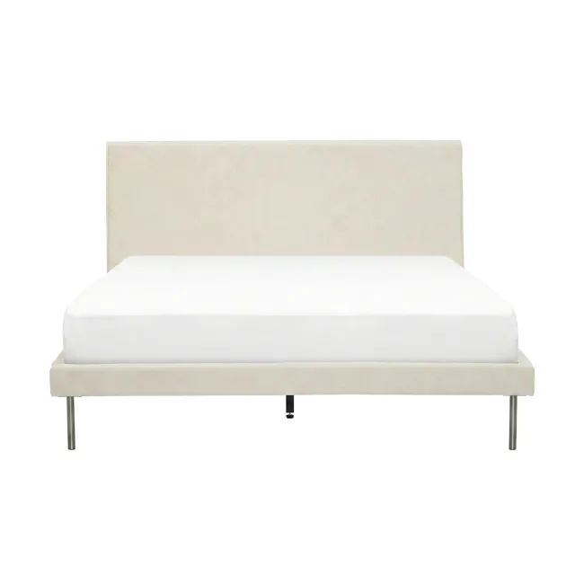 Lemuel Queen Bed - Cream - 1