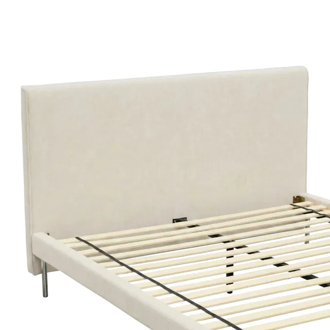 Lemuel Queen Bed - Cream - 7