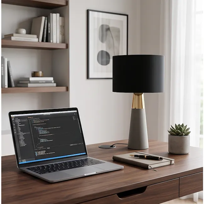Evelyn Table Lamp - Brass - 3