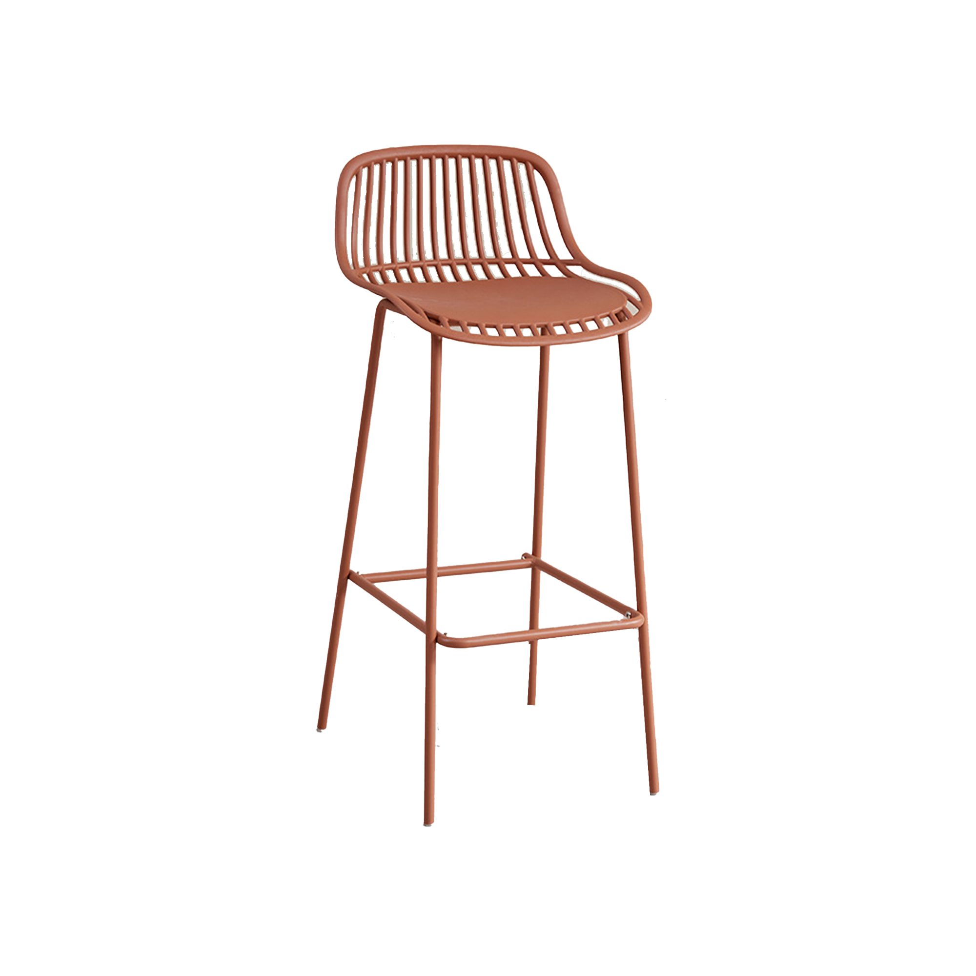Lova Bar Chair - Coral