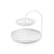 Poise 2-Tiered Tray - White - 2