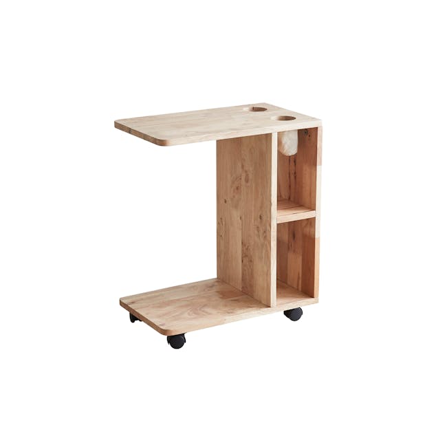 Kiyo Movable Side Table - 0