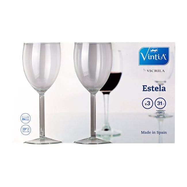 Estela Wine Glass (Set of 3) - 1