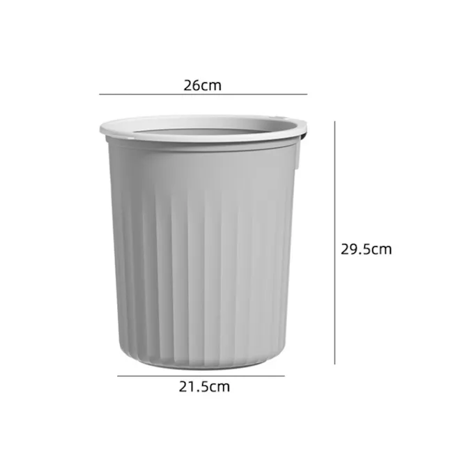 Rowen Waste Bin 13L - White - 6