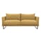 Frank 3 Seater Sofa - Mustard, Down Feathers