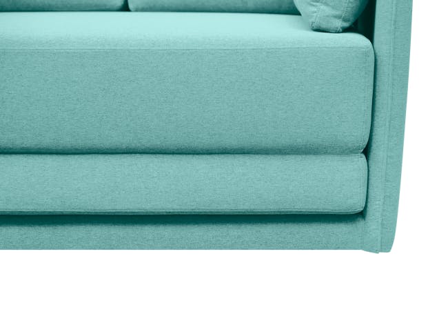 Greta 2 Seater Sofa Bed - Mint - 9