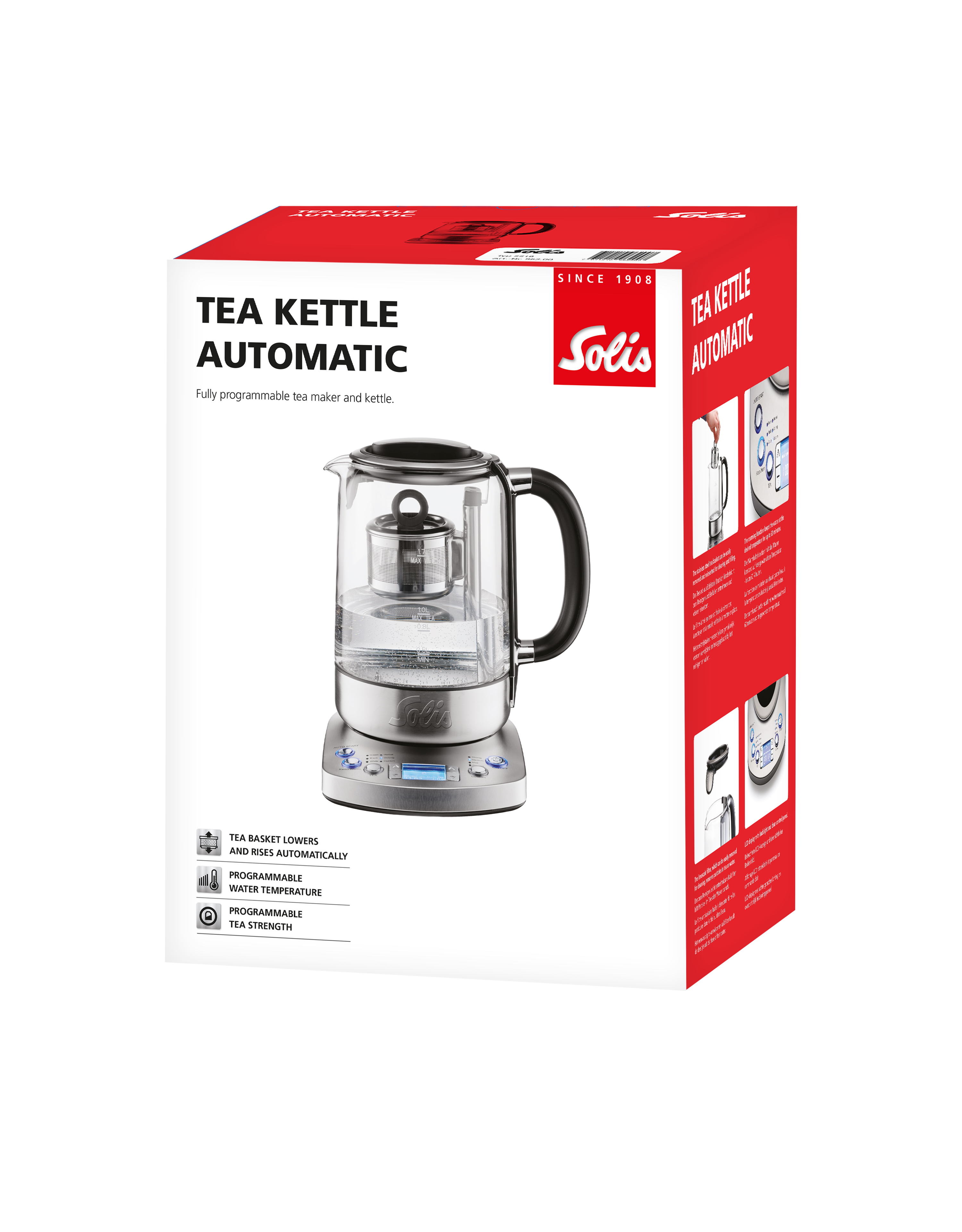 solis tea kettle automatic