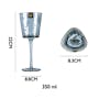 Table Matters Tsuchi Wine Glass 350ml - Grey - 5