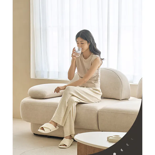 Hara Armless Modular Adjustable Sofa - 6