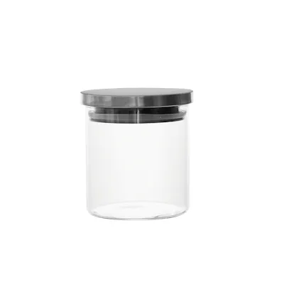 EVERYDAY Glass Jar with Stainless Steel Lid (3 Sizes)