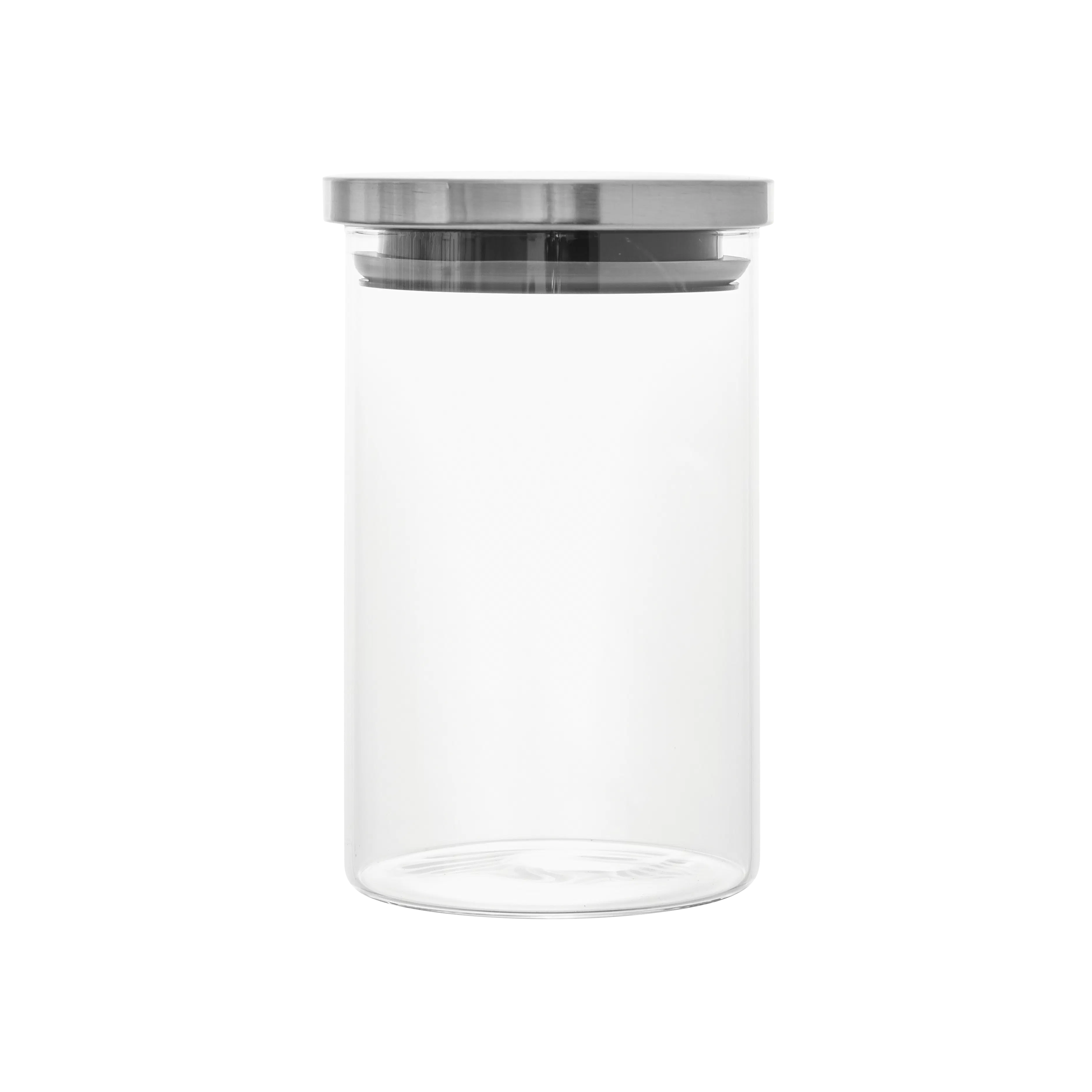 EVERYDAY Glass Jar with Stainless Steel Lid (Set of 3) - 7