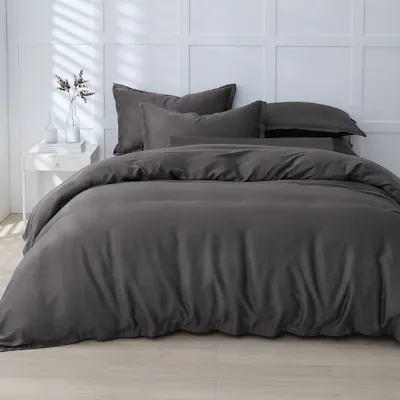 Robinsons TENCEL™ Lyocell Heritage Collection Bed Sheet Set - Charcoal (4 Sizes)