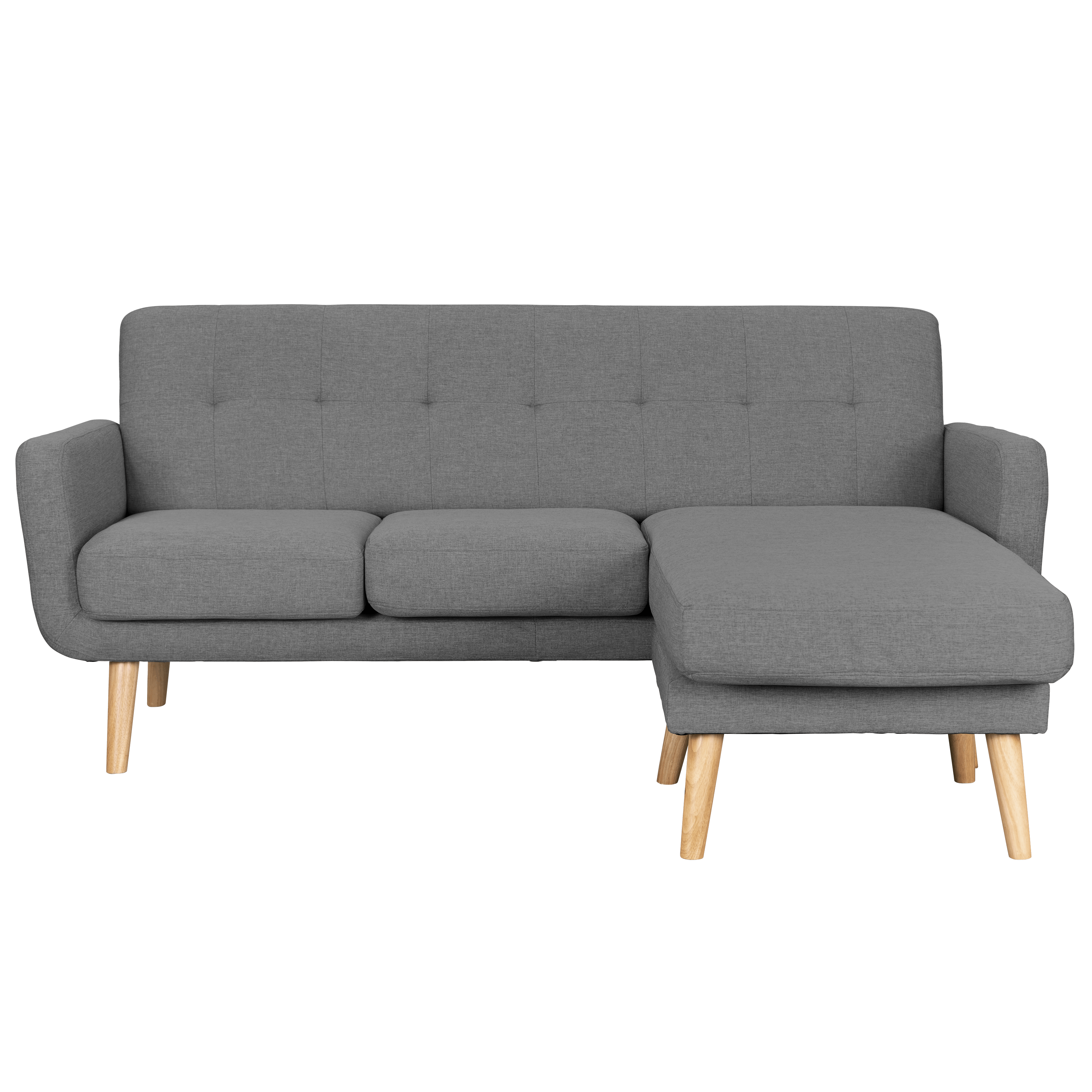 Cali L Shaped Sofa Siberian Grey Communa By Hipvan Hipvan