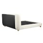 Othello King Bed - Ivory Boucle - 4