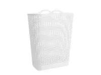 Marie Laundry Basket - White