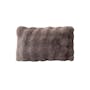 Alba Plush Lumbar Cushion Cover - Grey - 0