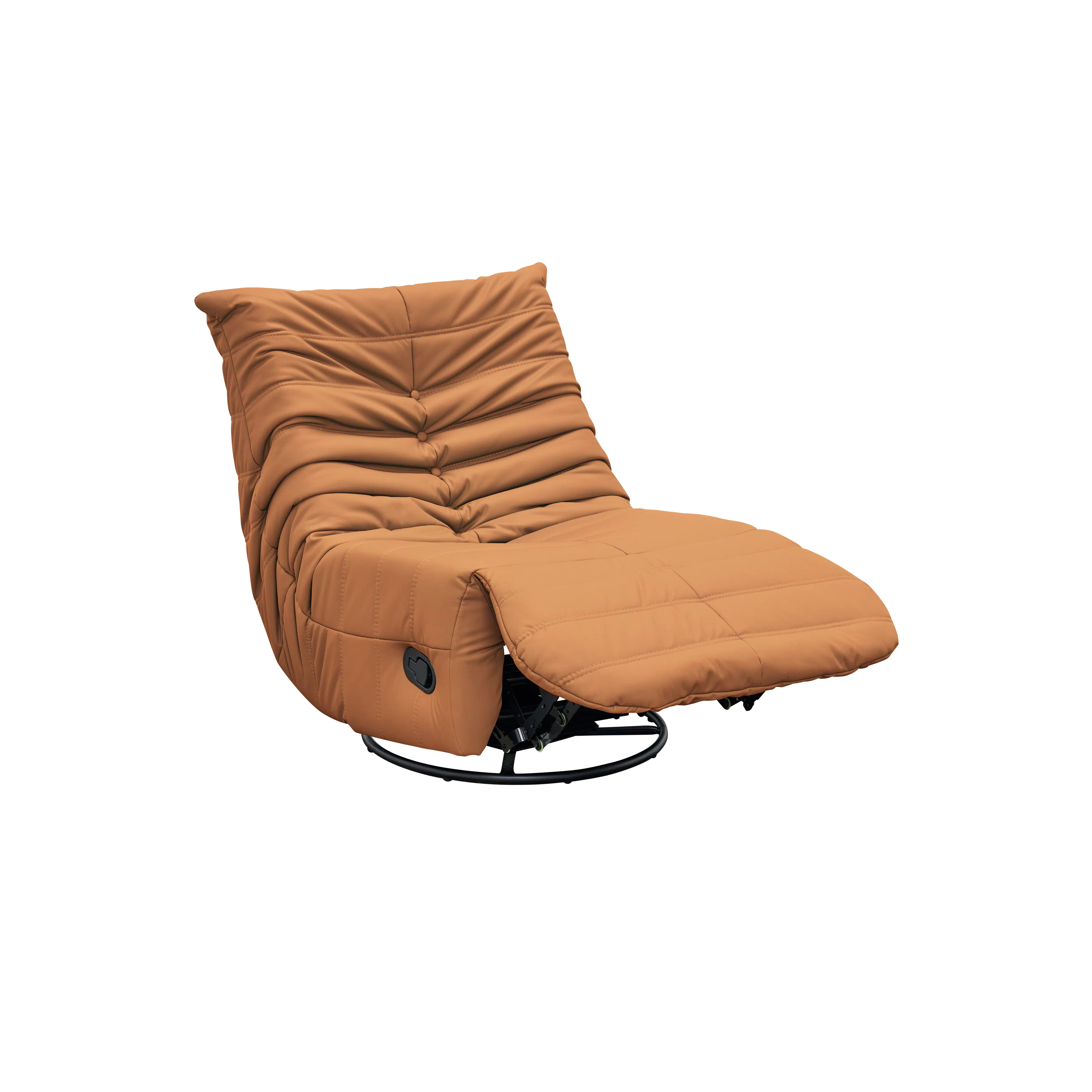 Howard Rocking Manual Recliner Swivel Lounge Chair - Tan (Pet Friendly)