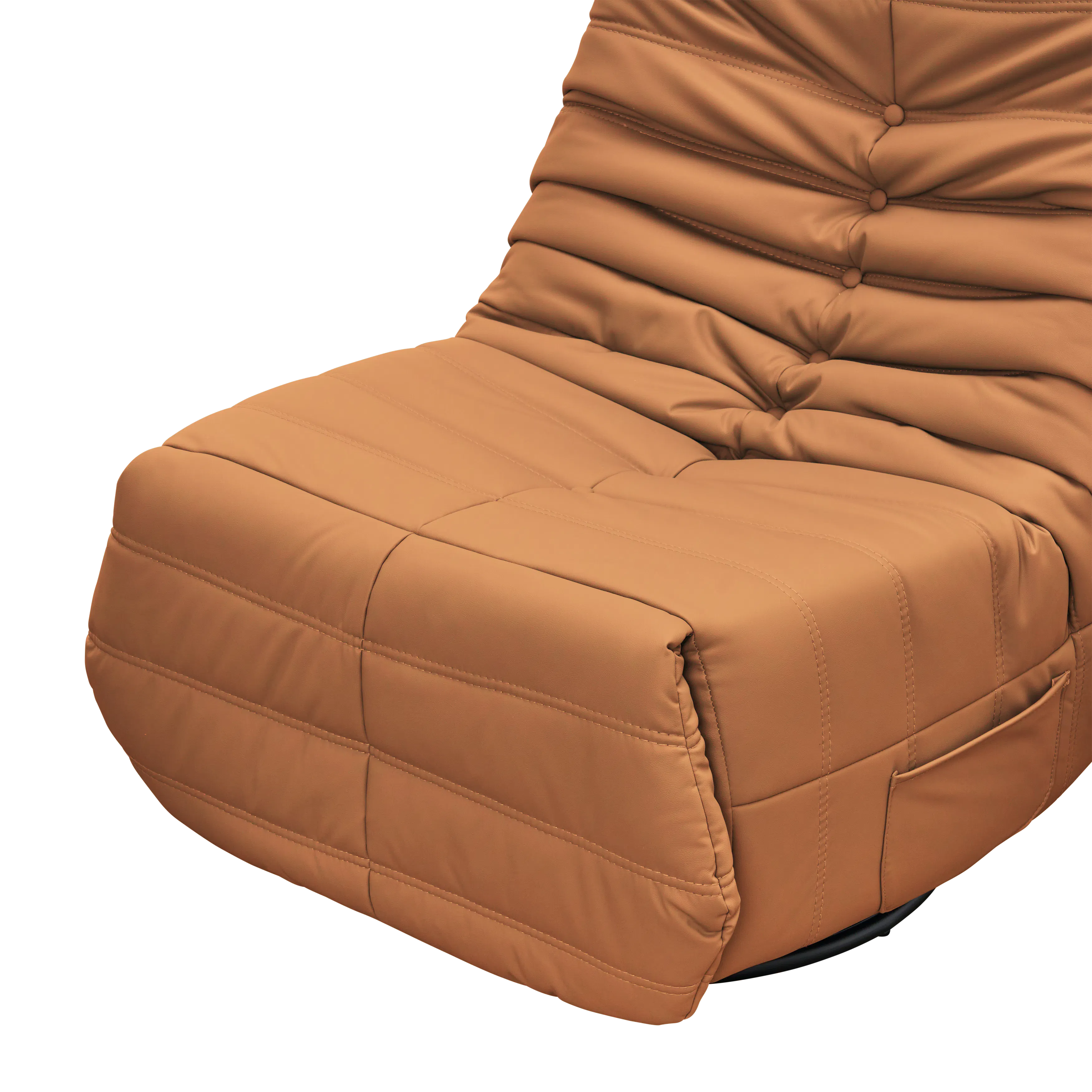 Howard Rocking Manual Recliner Swivel Lounge Chair - Tan (Pet Friendly) - 9