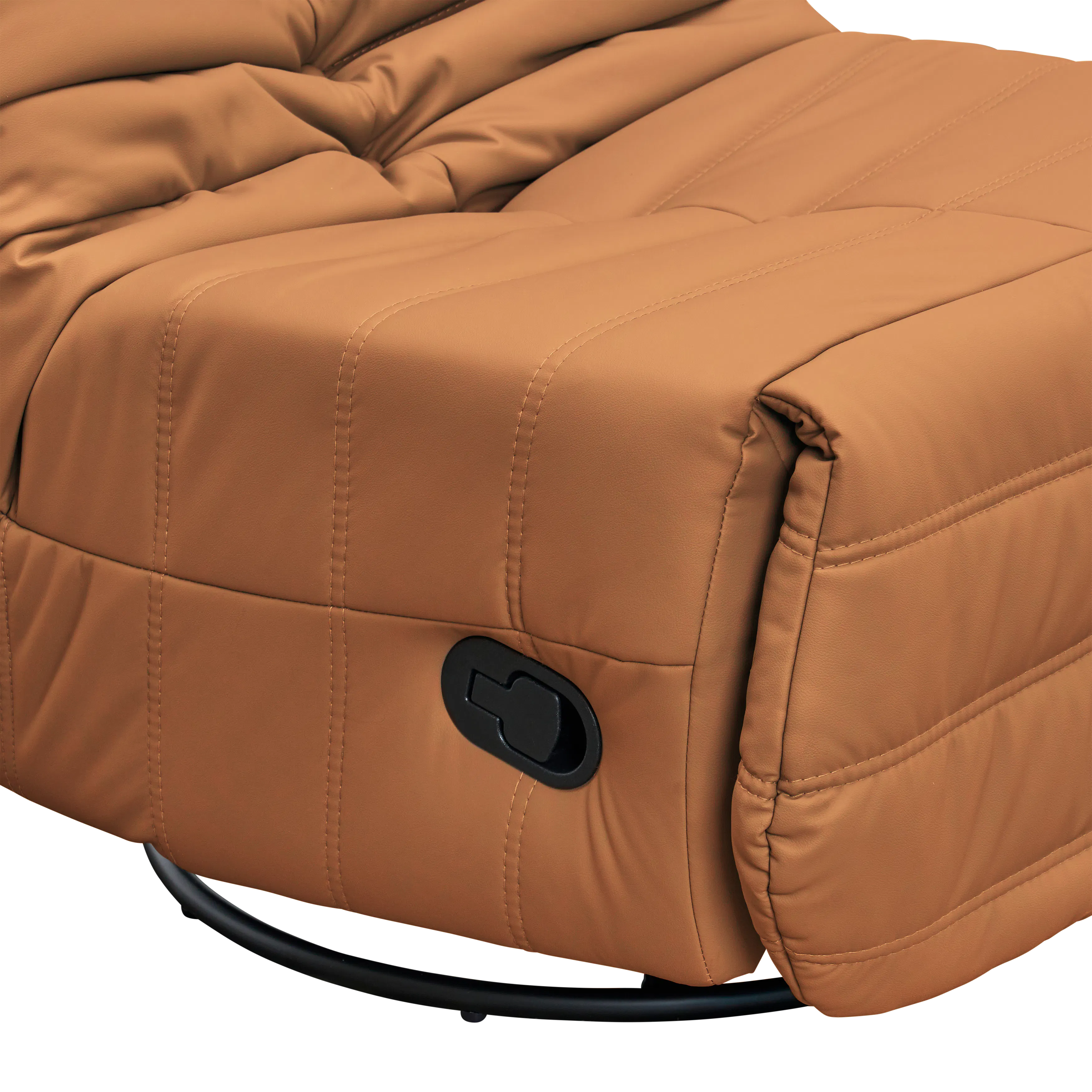 Howard Rocking Manual Recliner Swivel Lounge Chair - Tan (Pet Friendly) - 12