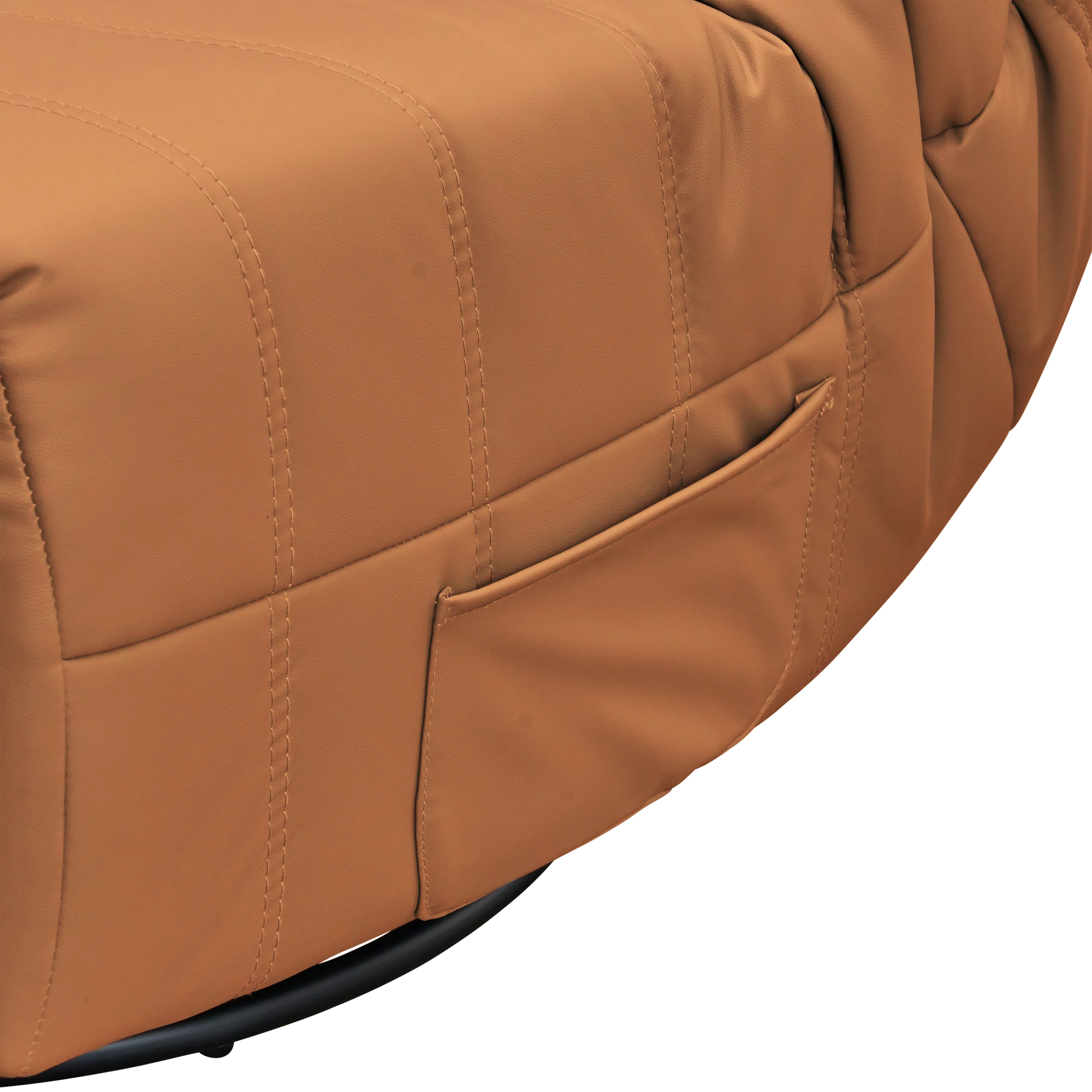 Howard Rocking Manual Recliner Swivel Lounge Chair - Tan (Pet Friendly) - 11