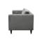 Kevin 3 Seater Sofa - Dark Grey - 2