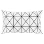 Geo Plush Lumbar Cushion Cover - Prism - 0