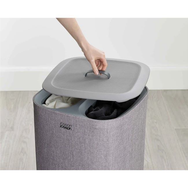 Joseph Joseph Tota 60L Laundry Separation Basket - Grey - 3
