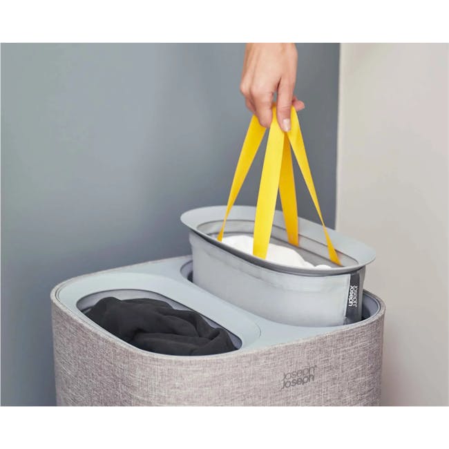 Joseph Joseph Tota 60L Laundry Separation Basket - Grey - 4
