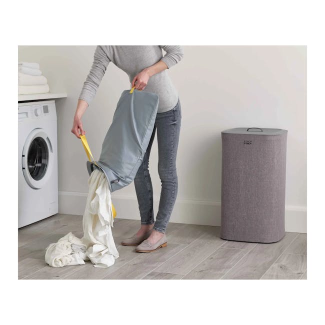 Joseph Joseph Tota 60L Laundry Separation Basket - Grey - 2