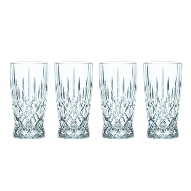 Nachtmann Noblesse Lead Free Crystal Softdrink Glass 4pcs Set - 0