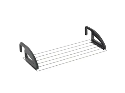 Metaltex Click Balcony Laundry Drier - Silver