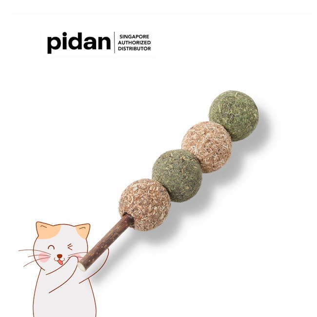 Pidan Catnip & Silver Vine Cat Toy - Kebab - 4