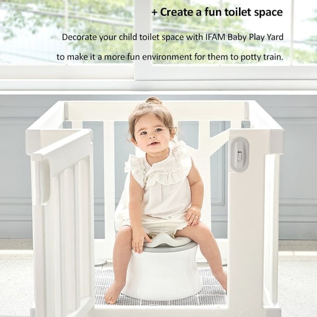 IFAM 3-in-1 Premium Toddler Potty Toilet Seat and Step Stool - 15