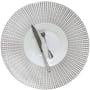 Dome Round Placemat - Silver - 1