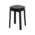 Xenia Stackable Stool - Black